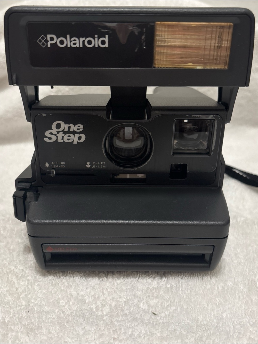 Polaroid OneStep Instant Flash Camera - Black